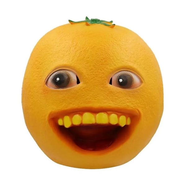 Orange Expression Pack Mask Huvudbonader Halloween Scen Dramaföreställning Rolig Tik Tok Rolig Huvudbonad