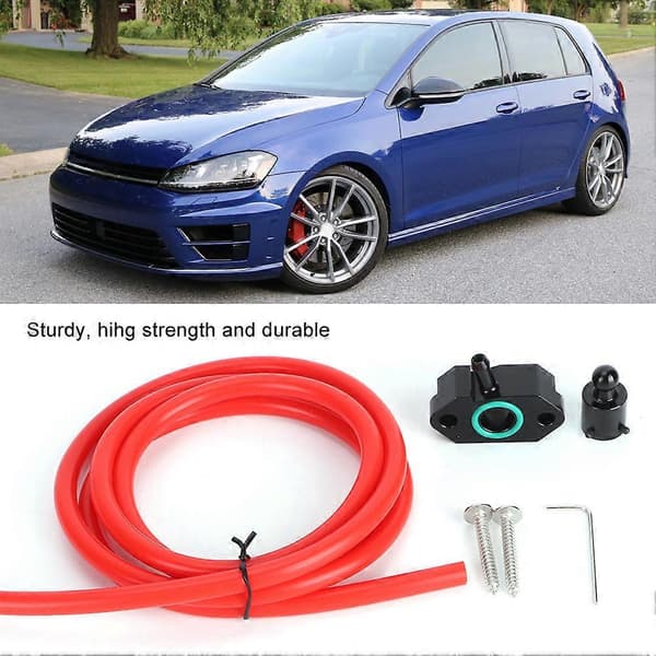 Aluminium Bil Turbo Boost Tap Kit Vakuum Adapter Passer til A1 1.4TST EA211 Motor