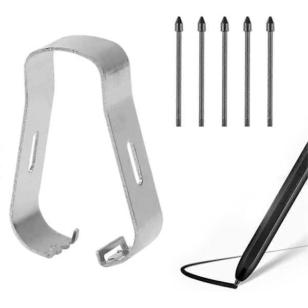 5 Pakke Fine Blyantspisser, Stylus Penn Erstatningstips med Verktøy for Fjerning av Spisser for de Fleste /Remarkable 2 Nettbrett