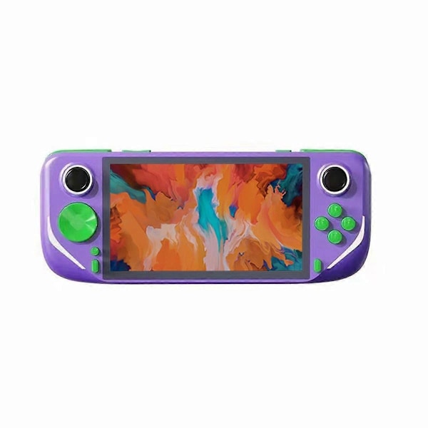 E6 Plus Handhållen Spelkonsol 5 Tum IPS-Skärm Bärbar Videospelskonsol Stöd Anslut TV Arkadspelskonsol A