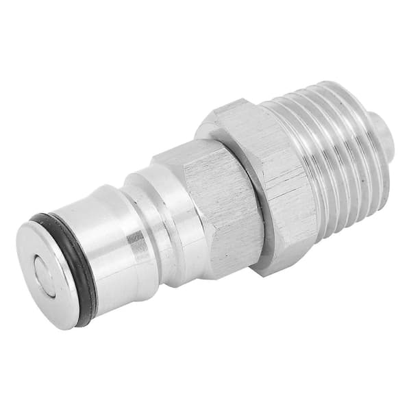19/3218 Kuglelås Post med 1/2in NPT Han Gevind Væske Kuglelås Post Adapter til Corny Fad