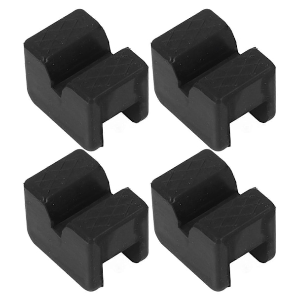 4 stk. Gummiputejekk Adapter Universal Slisset Rammeskinne Klem Sveisebeskytter