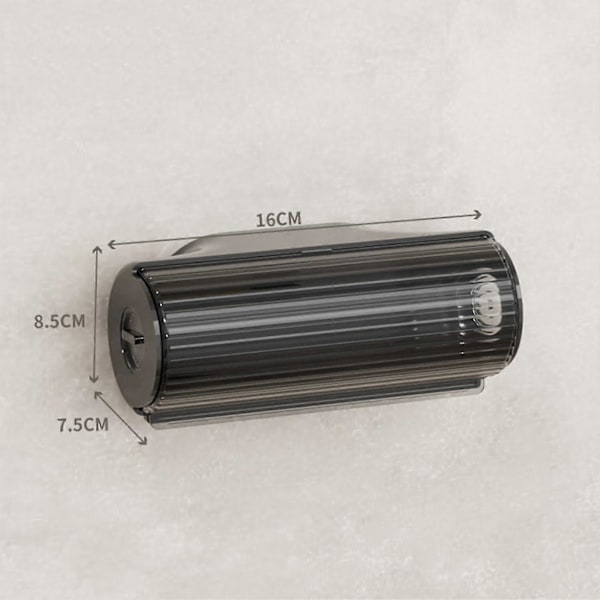 Veggmontert søppelposeholder plastposer handleposebeholder Athens Black