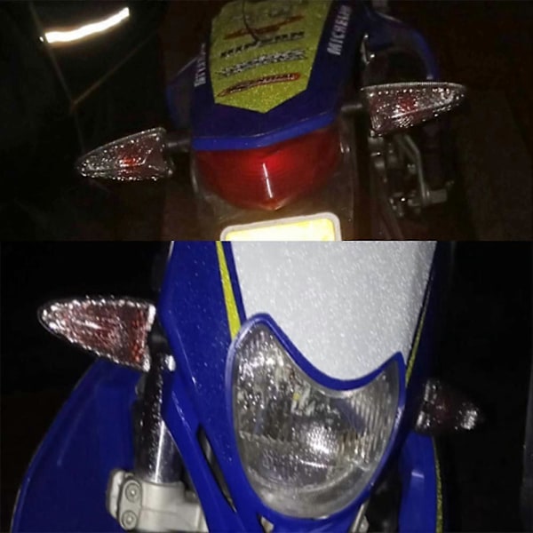 Motorcykel Transparent Bakre Blinkers Ljus Indikator för- S1000RR 2010-2014 C600 Sport G650GS Sertao 2012-2014