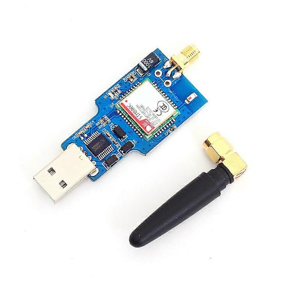 Usb Gsm Sarja Gprs Sim800C Moduuli Bluetooth Tietokoneohjaus + Antenni