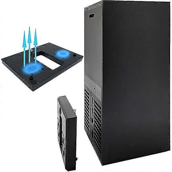 Jäähdytystuuletin Yhteensopiva Xbox Series X:n Kanssa, Ulkoinen USB Pystysuuntainen Jäähdytysteline USB Hub -portilla Without lights