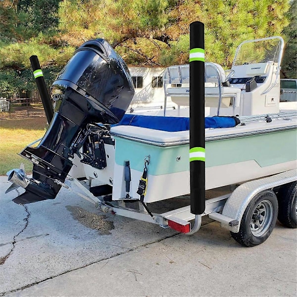 2 st 91 cm Båttrailer Guide Stolpskydd Marint Trailer Guide Stolpskydd för Jet Ski Båt Segelbåt Trailer