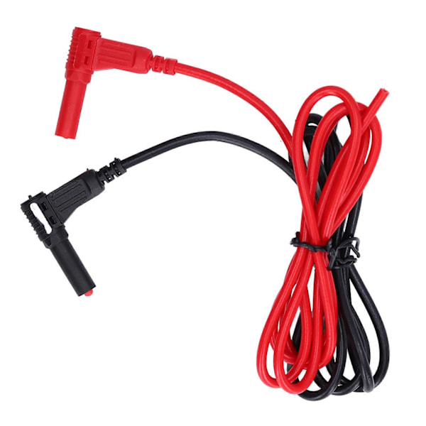 1 Set Banankontakt Multimeterkablar Mässing PA Elektrisk Testkabel för Spänningstestare 4mm