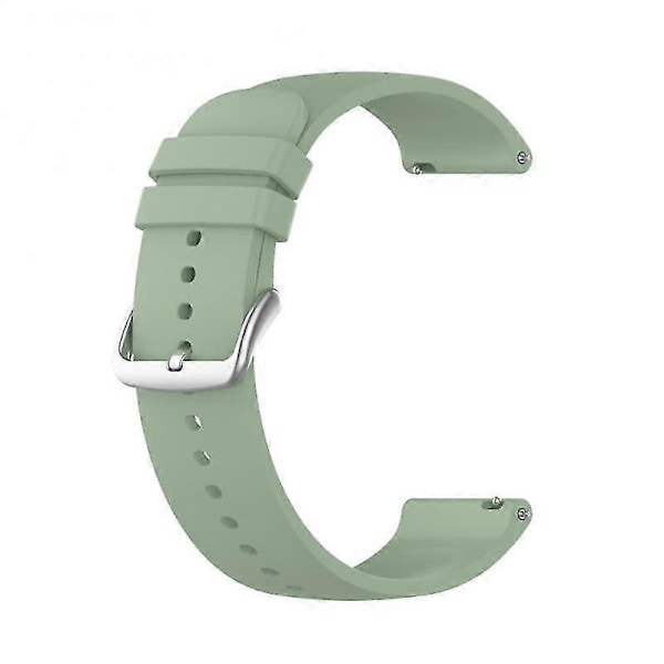 Silikonklokkereim for Huami Amazfit Gts 2 Mini-reim Smartklokkereim Sportsarmbånd for Xiaomi Amazfit Gts 2 Mini-reim green silver1013