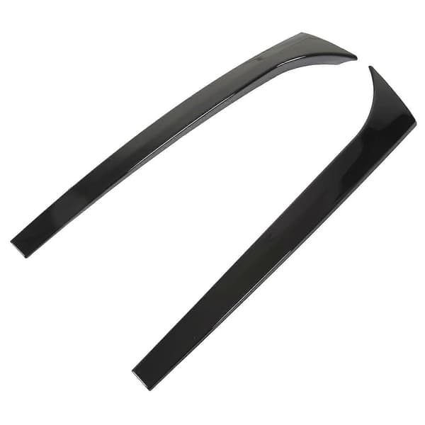 2 stk. Bagrude Sidespoiler Bagspoiler Udskiftning til Benz C Klasse W204 Variant Wagon 2007?2014 Blank Sort