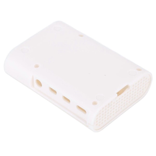 Kabinet ABS Varmeafledning Beskyttende Skal Køledele til Raspberry Pi 4 Model B Hvid