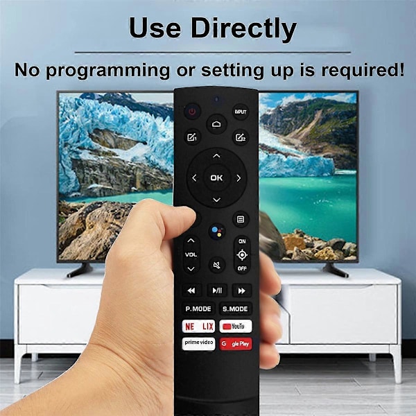 Erstatningsfjernkontroll ERF3P90G for Smart TV Uten Stemmestyring