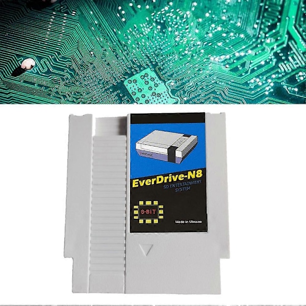 For Game 3000-In-1 N8 Spillkort US Versjon for 8 Bit Videospillkonsoll Støtte Nedlasting av Spill A