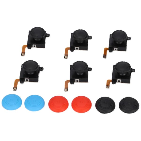 QM2107096 6 stk. Joystick Erstatning 3D Analog Venstre/Høyre Joysticker Rocker Erstatning for Joycon