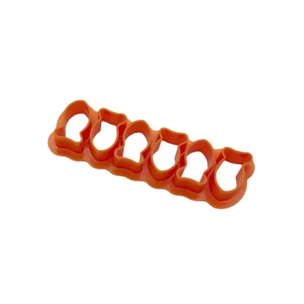 Mini Gullfiskkjeks Bakeform Fiskeform Snacks Bakeform Fiskeform Kakeform Oransje