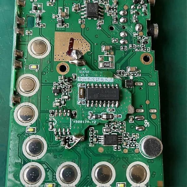 SI4732 Radiomodifieringsmodul för UVK5/UVK6 Kortvågs FM Modifieringsmodul+2xAntenn+Programmeringskabel