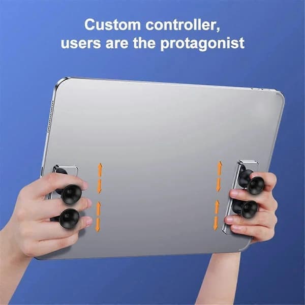 Universal B02 Multi-Finger Tablet Spilcontroller B02 Silikone Spiljoystick til Survival Rules L1 R1 Controllere