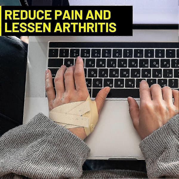 Tumortos Ledortos Tumskena Stöd för Osteoartrit Smärtlindring G Gray Right Hand S