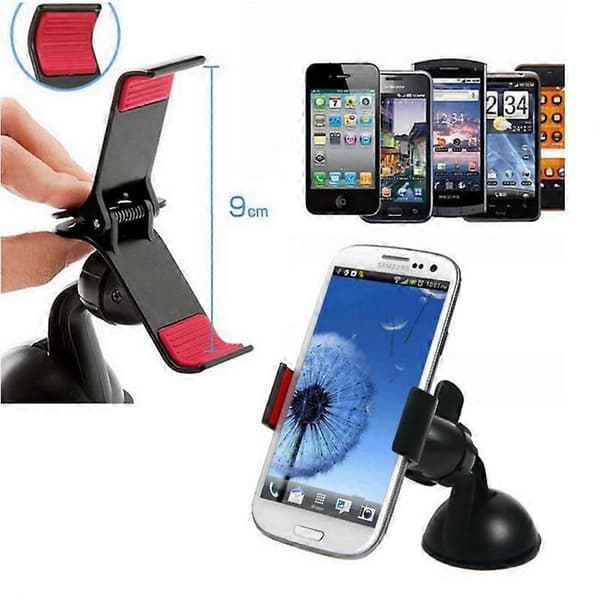 Universaali autoteline älypuhelimille / GPS-laitteille, jopa 9 cm