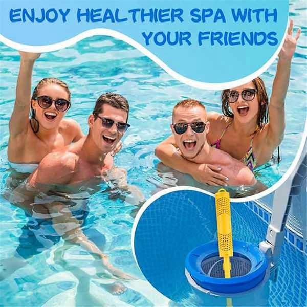Mineralstavar för Spa, Tillbehör till Bubbelpool, Mineralstavsinsatser för Spa-bubbelpool - Gul, 2-pack