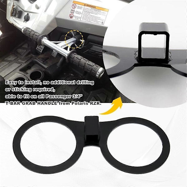 Passagergreb Kopholder Kit til RZR 4 570 800 900 1000 / RZR PRO XP 4 Tilbehør