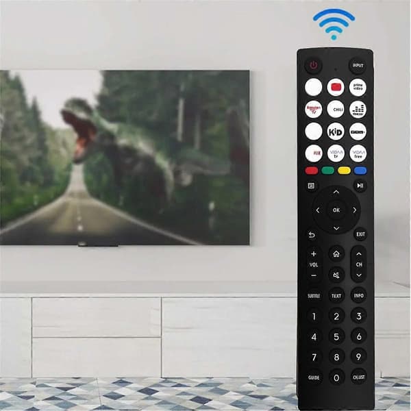 Erstatningsfjernkontroll EN2P36H for Smart LED LCD TV Fjernkontroll Uten Stemmefunksjon