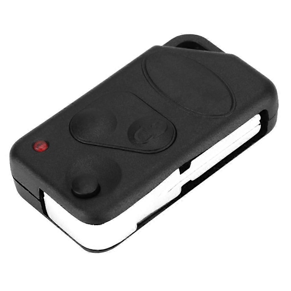 2-knapps bilfjärrkontroll Flip Nyckel Fodral Blad Skydd Skal Passar Land Rover Range Rover P38
