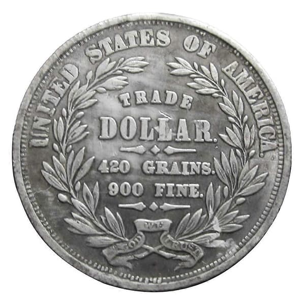 Gamle Morgan amerikanske dollar 1872 minnemynt samleobjekt valutapresstøping