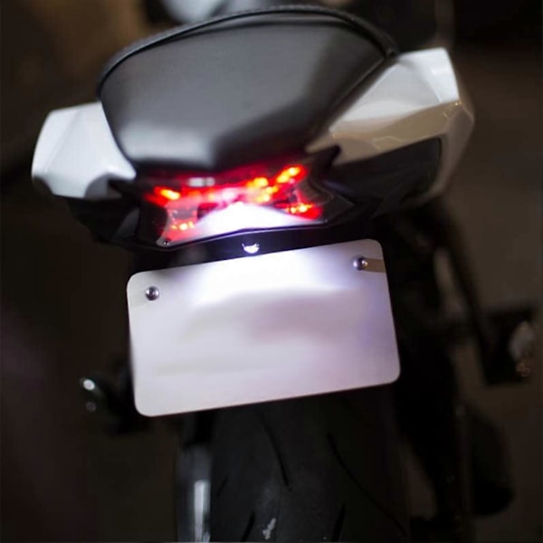 Motorcykel LED Baglygte Samling Transparent Linse Passer til Kawasaki Z900/Z650/Ninja 650 2017?2019