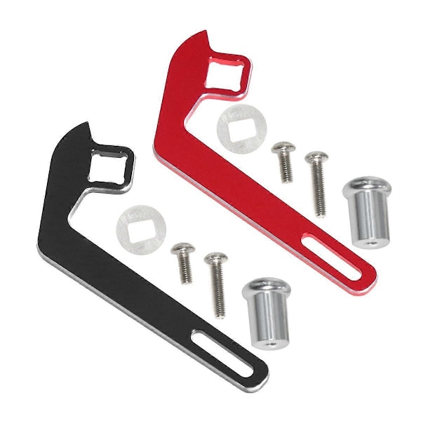 Enhandsmanöver Adapter Sändare Ratt för RC Bil TQI Fjärrkontroll -4 TRX6 Slash Summit, Svart