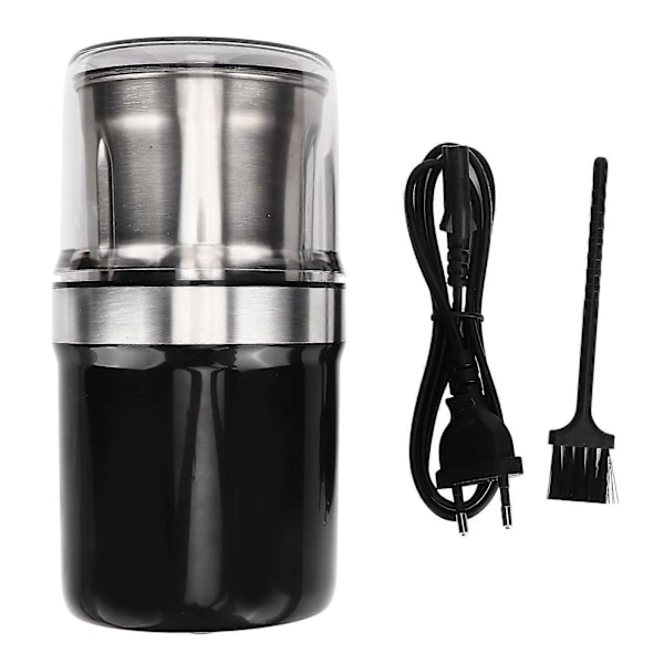 120g Kaffekvern Transparent Finmaling Elektrisk Kaffekvern 60Hz Rustfritt Stål Bønnekvern