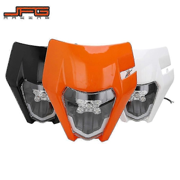 Motorcykel Ny Led Strålkastare Framlampa Huvudlampa Ljus För Ktm Exc Excf Sx Sxf Xc Xcf Xcw Xcfw 125 150 250 300 350 450 530 wick