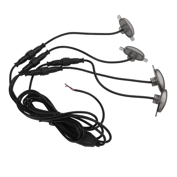 1V4 Røgfarvede linser Front Grill Kørelys Gule LED Lamper Kofanger DRL Lampe til Raptor Style