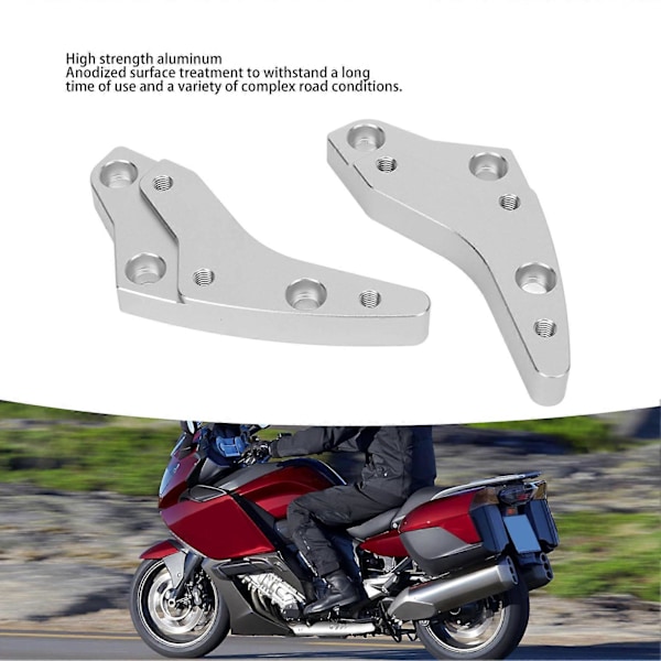 1 Par Motorsykkel Styrefeste Ergonomisk Rustsikker Aluminium Styreforhøyer Spacer Kit For K 1600 GT GTL