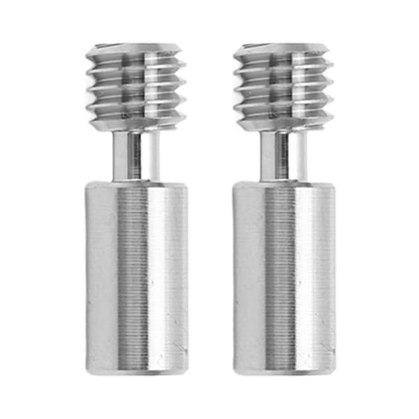 2 STK. Heatbreak Rør Ti Legering Gren Design Termisk Modstand M6 Gevind Halsrør til Ender 3 S1 3D Printer Ti Legering