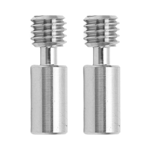 2 stk. Heatbreak-rør Ti-legering Gren-design Termisk motstand M6 Gjenge Halsrør for Ender 3 S1 3D-printer Ti-legering