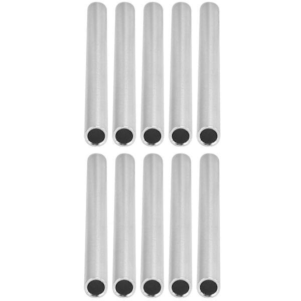 10 st Aluminiumrör Slösa Rör Rakt Rör 8x6mm 3,9 tum Längd Tillbehör 6100?0608?0100