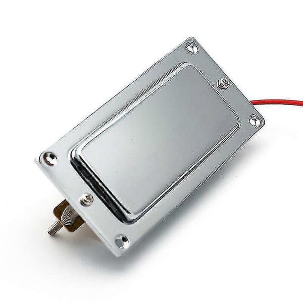 Elektrisk Gitarr Pickup Förkopplad Dubbel Mini Humbucker Volym Tonkontroll 92X37.5mm