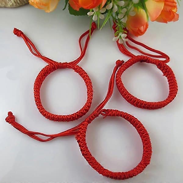 Simpelt Damearmbånd Nylon Håndlavet Justerbart Armring