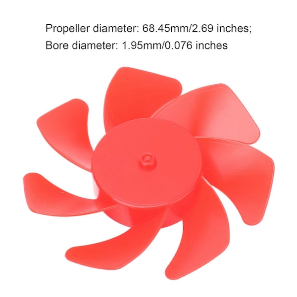 10 stk. Akselpropel RC Bådpropel 7?Vinger Propeller til DIY Flyvidenskab og Uddannelseslegetøj