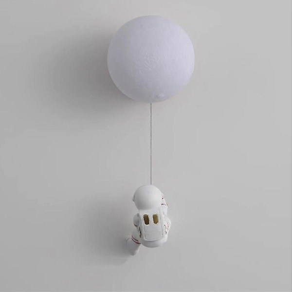 Astronaut Væglampe 3D Print Lampeskærm LED Væglampe Soveværelse Sengelampe Børneværelse Væglampe Astronaut A