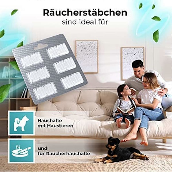 Doftstickor Doftblock Set Ersättning för Kobold VK 140 VK 150 Dammsugare Luftfräschare