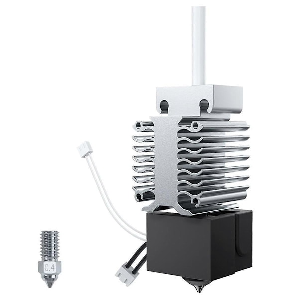 För -3 V3 SE Hotend med 0.4/0.6mm Munstycksersättning, 3D-skrivare Keramisk Hotend Kit, Höghastighets Värmeblock