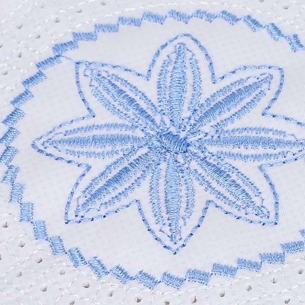 Muslimsk Hatt Islamsk Tilbedelse Bønn Broderi Saudi Arabia Menn Hodeplagg Polyester Bomull Gul