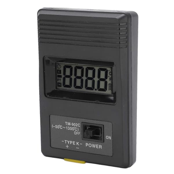 Tm?902c Høj Nøjagtighed Digitalt Termometer LCD Display Bærbart Temperaturmåler ?50 til 1300