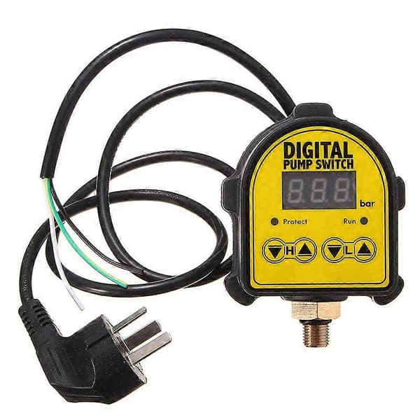 220V Automatisk Regulator för Hushållspump Tryckkontroll Tryckdrift Elektrisk Digital