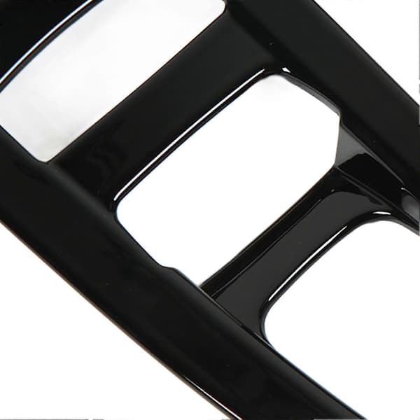 2 stk. Bilvindusbryterpaneldeksel Vindusløftepanel Trim Erstatning For Subaru BRZ Glanset Svart