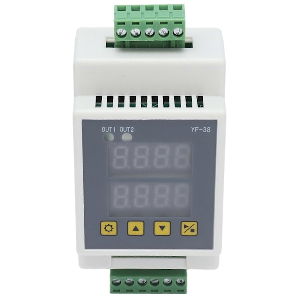 Forsinkelsesrelæ Puls Trigger Timing Cycle Switch Modul 2 Vejs Multifunktions Kontrol Board YF?38DC7-27V
