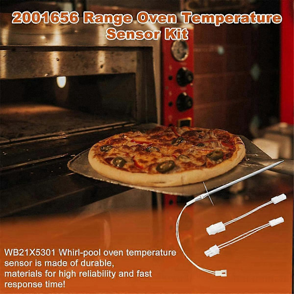 12001656 Ovn Temperatursensor Erstatning for Whirl-Pool Ken-More Ovner Erstatter AP4009009 74004943 PS1570174