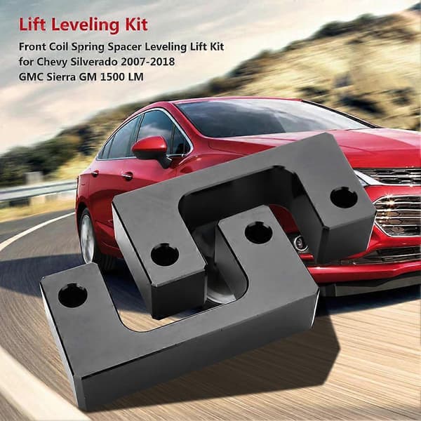 2.5 Front Coil Spring Spacer Leveling Lift Kit til Chevy Silverado 2007-2018 GMC Sierra GM 150